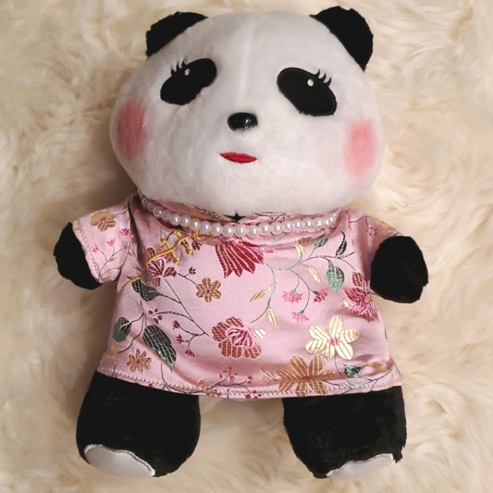 Brand new Cute Miss Panda stuffed toy